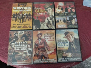 Western Film Collection 12 Total DVDs In 6 Cases - Bild 1 von 2