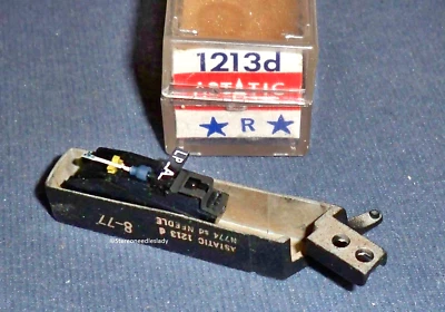 ASTATIC 1213d 1213 CARTRIDGE NEEDLE for Sears Admiral Westinghouse - Image 1 of 3