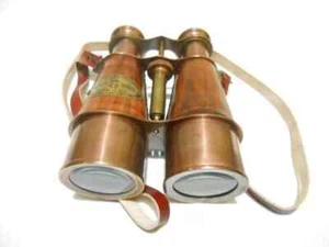 Binoculars Nautical Antique Maritime Brass Pirate Spyglass Binoculars Gift - Picture 1 of 4