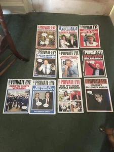 Private Eye Magazine 2015, 10 issues, - Picture 1 of 9