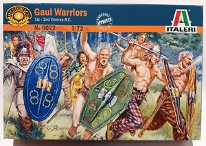 ITALERI Historics 6022 / 1:72 / GAUL WARRIORS 1st. - 2nd Century B.C. / COMPLETO - Imagen 1 de 7