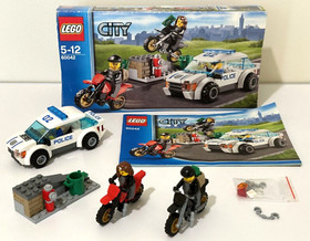 Retired &copy;2014 LEGO 60042 City Police High Speed Police Chase Complete + Extras