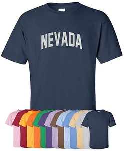 Neues "Nevada" T-Shirt in S-4XL, 30+ Farben! silver state las vegas home life love - Bild 1 von 1