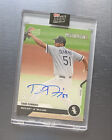 Topps Mlb Now 2020 Dane Dunning Autograph Card Post Season Ps-13A Blue 99/99
