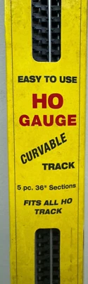 Model Power HO #117 Curvable Track 5 pcs 36" Total 15 Ft Each Box, New In Box - Image 1 of 4