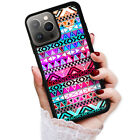 ( For iPhone 14 Pro ) Back Case Cover PB12045 Aztec Pattern