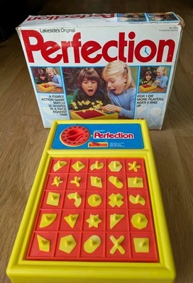 Juego de mesa Perfection de Lakeside Vintage 1982 - Leer Foto 1 de 4