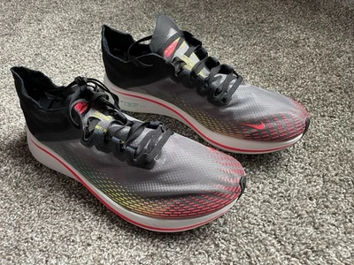 Nike Zoom Fly SP Sz 12 Black Lucid Green Red Running Shoes BV6105-001 - Image 1 of 4