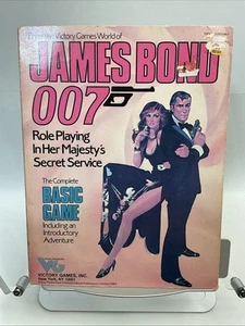 James Bond 007 RPG komplett Grundspiel Buch Victory Games Inc., 1983 - Bild 1 von 7