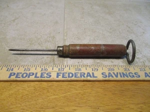 Drink Coca-Cola IN BOTTLES Declicious Refreshing Wood Handle Ice Pick Opener VTG - Picture 1 of 6