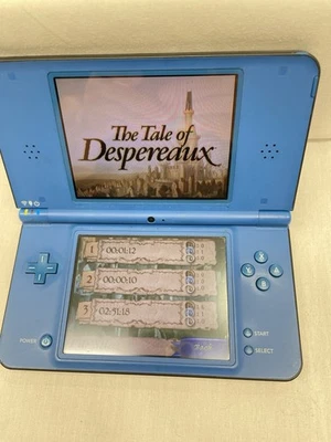 Nintendo DSi XL Handheld Game Console UTL-001 Blue W 7 Games, No Stylus. - Image 1 of 4