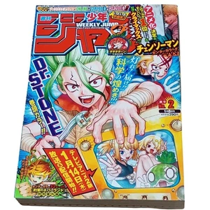 WEEKLY SHONEN JUMP 2021 No.2 Dr.STONE/The Promised Neverland Special Edition - Picture 1 of 21