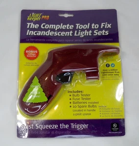 Ulta-Lit LightKeeper Pro Reparaturwerkzeug für Glühlampen Weihnachtsbaum Set - Bild 1 von 4