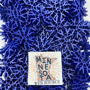 (50) NEW K’NEX / Knex Dark Blue Connectors – 7 Position 3D Standard Parts - Picture 1 of 1