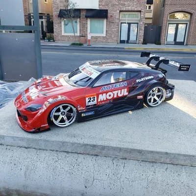1/10 Custom Paint NISSAN 400z 4Tec-2 drift RDS DC10 YD2 MST TT02 Body Only - Image 1 of 4