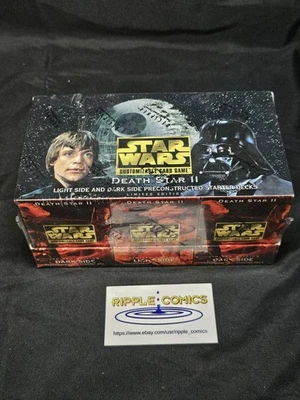 Star Wars CCG Death Star 2 Preconstructed Starter Deck Box Factory Sealed  - Image 1 of 4