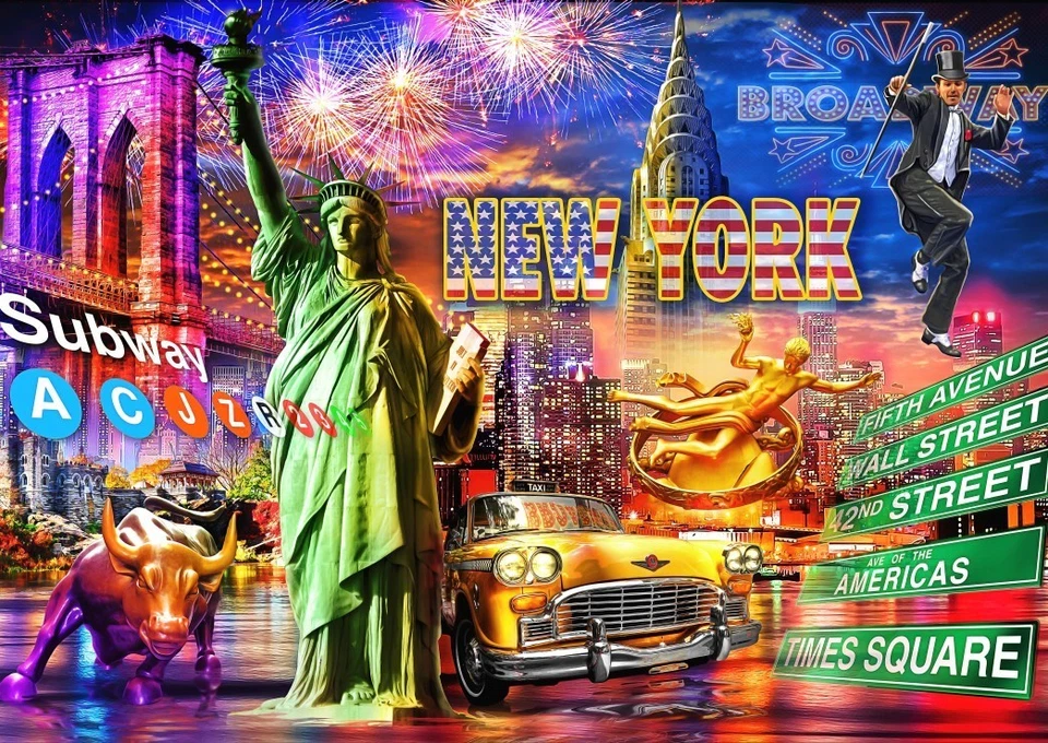 PUZZLE NEW YORK 3000 PIECES - Immagine 1 di 2