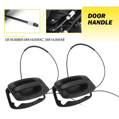 Manija derecha derecha puerta corredera para Ram 3500 ProMaster 2500 1500 2014-21 5RK14JXWAB Foto 1 de 4