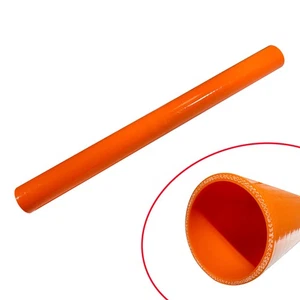 Manguera recta de entrada de turbocompresor 561.13300 - 3 pulgadas I.D x 3 pies, silicona, naranja - Imagen 1 de 5