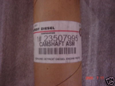 Parte de montaje del árbol de levas Detroit Diesel # 23507995 Foto 1 de 2