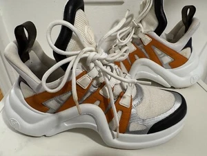 Louis Vuitton LV Archlight  Lace Up Women's Sneakers Sz US 8.5 - EU Sz 38.5 - Picture 1 of 15