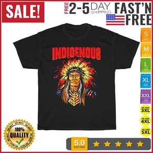 Native American Indigenous Red Hand Indian Blood Themed T Shirt Men Women NEW - Picture 1 of 9