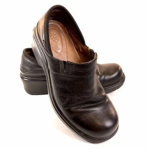 ARIAT Santa Cruz Clogs Black Leather Work Comfort 93905 - Women's Size 6.5 B - Picture 1 of 8