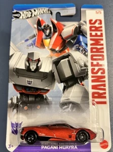 HOT WHEELS 2024 TRANSFORMERS PAGANI HUAYRA#5 Walmart Exclusive - Picture 1 of 6