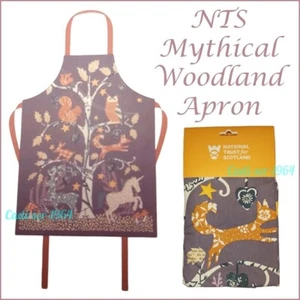 Mythical Woodland Apron NEW NTS 100% Cotton Quality Kitchen Textile Apron NEW - Picture 1 of 12