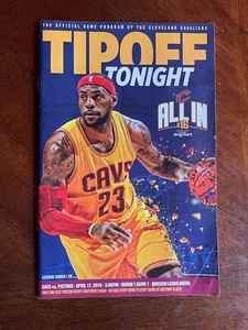Cleveland Cavaliers 2016 Playoff Program - Lebron James Championship Season - Picture 1 of 1