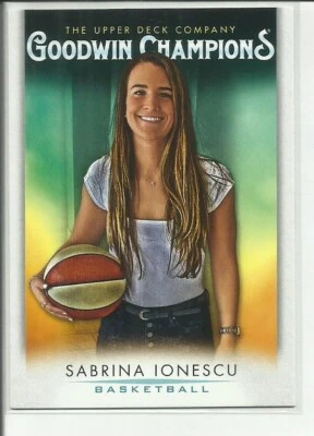 2021 Goodwin Champions #41 Sabrina Ionescu Basketball - Image 1 of 2