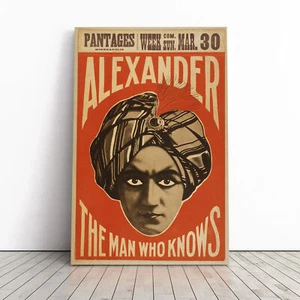 Vintage Circus (9) Canvas Wall Art Print Framed Picture Home Decor Living Room - Picture 1 of 7