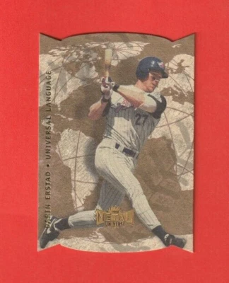 1998 Metal Universe UNIVERSAL LANGUAGE # 11UL Darin Erstad ANAHEIM ANGELS - Image 1 of 2