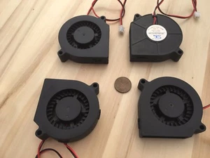 4 Pieces 60mm 12v fan Brushless Exhaust Centrifugal Blower 6015s Gdstime C22 - Picture 1 of 3