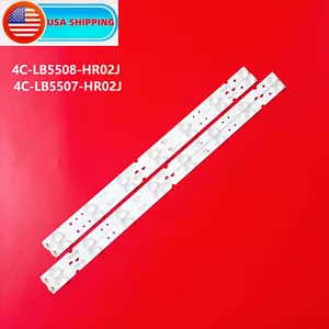 LED Backlight Strip (4) For TCL 55S423 55S421 55S425 55HR330M07B2 55HR330M08A2 - Picture 1 of 6