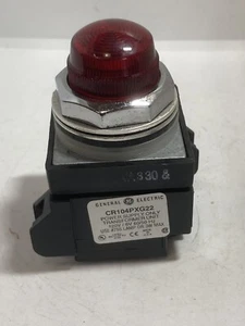 GE CR104PXG22 LUZ PILOTO UNIDAD TRANSFORMADORA ROJA 120V/6V 60/50HZ NNB - Imagen 1 de 5