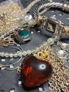 Verschiedene Schmuck Konvolut verschiedene Konvolut Schmuck Lot DZ15 - Bild 1 von 7