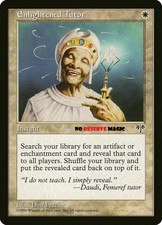 *** 1x Enlightened Tutor ~~~ Mirage ~~~ MtG ~~~ Light Play (LP) ***