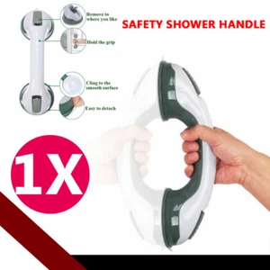 SHOWER SUPPORT HAND RAIL HANDLE BAR SAFETY GRIP GRAB SUCTION BATH TOOL USA - Picture 1 of 6