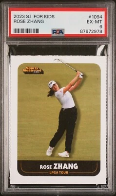 Rose Zhang 1st  Rookie Card - 2023 SI Kids Sports Illustrated #1094 - PSA 6 - Image 1 of 2