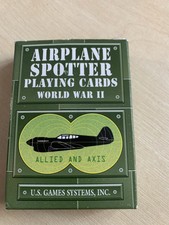World War II Airplane Spotter Playing Cards by US Games System INC - Sealed