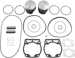 KIT DE PISTÓN WISECO SKI-DOO FORMULA 521 1986-1988 +1mm Sobre SK1213 2373M07300 - Imagen 1 de 1