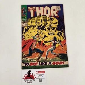 1967 THE MIGHTY THOR #139 LOW MID GRADE TO DIE LIKE A GOD J. KIRBY MARVEL COMICS - Bild 1 von 6