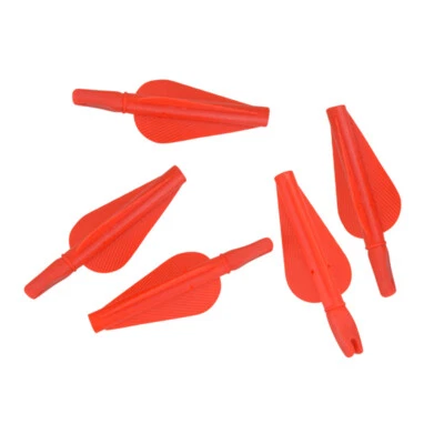 Arrow Fletching Nocks Conjoined Plastic Vane 8mm Arrow Shaft Archery Hunting DIY - Image 1 of 4
