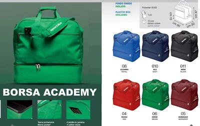BORSA SPORTIKA Mod. ACADEMY con Fondo Rigido x Calcio, Volley, Basket, Atletica - Image 1 of 4