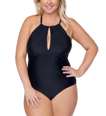Raisins 283511 Curve Trendy Plus Size Catania One-Piece Swimsuit, Size 20W - Image 1 of 2