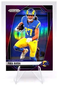 2024 Panini Prizm Puka Nacua #168 Purple Prizm /125 - Picture 1 of 2