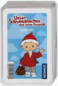 GW62f7 KOSMOS 741662 - Nuestro cuarteto Sandmänchen, juego de cartas Sandmännchen, Qu - Imagen 1 de 1