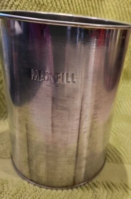 Bote de metal para heladería Waring pieza de repuesto 11CF10 Foto 1 de 4