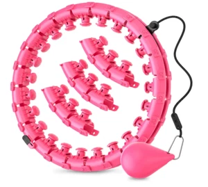 YOMISOY Weighted Exercise Hoop Plus Size for Adults, Smart 32 Knots Fitness - Picture 1 of 7